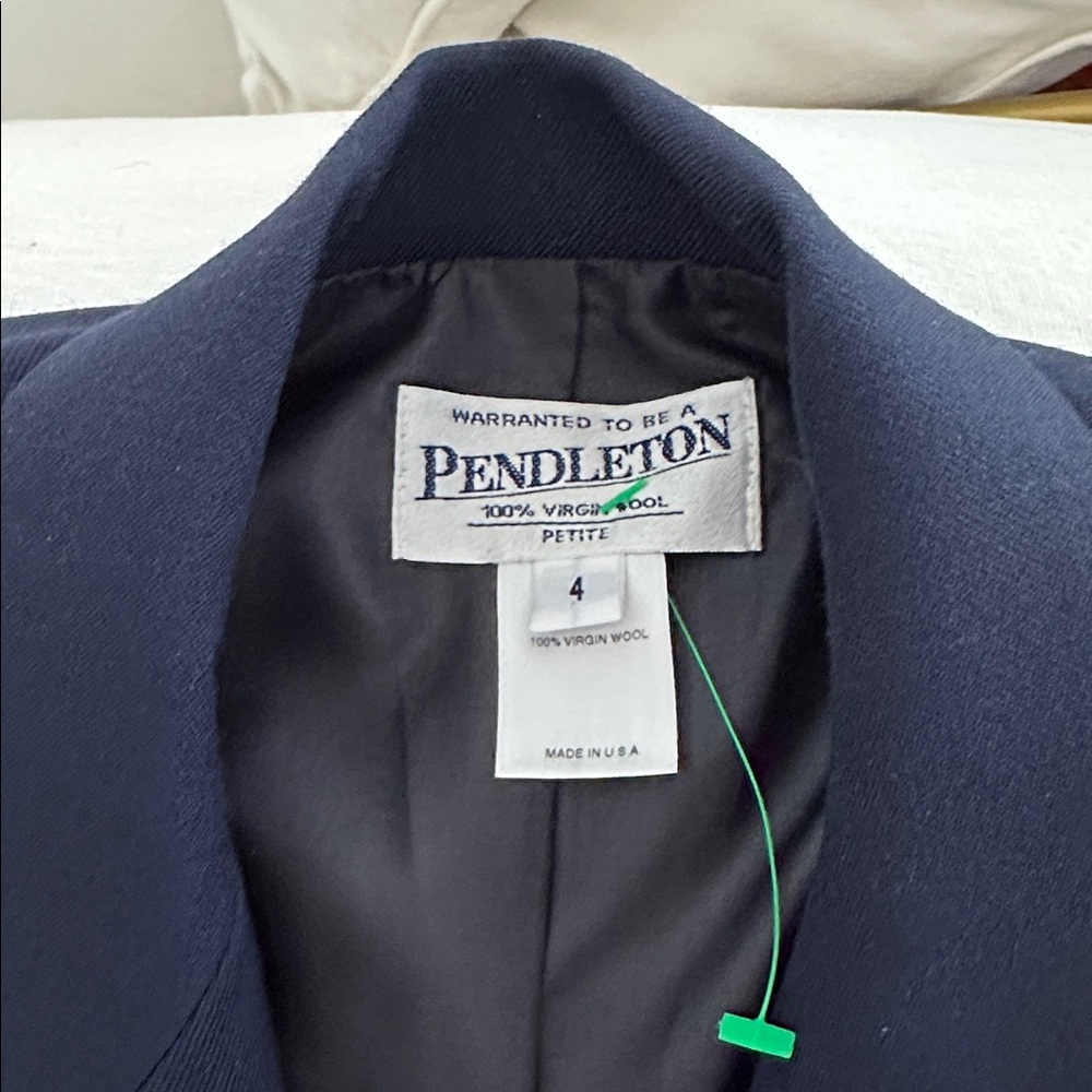 Pendleton double-breasted wool blazer - image 12